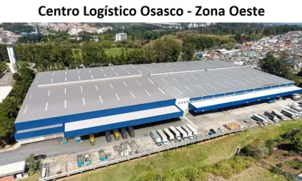 Galpão em Osasco para alugar, industrial e logístico. Fácil acesso à São Paulo