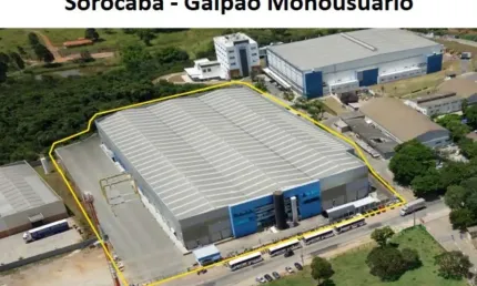 Galpão para alugar em Sorocaba, Monousuário na Zona Industrial