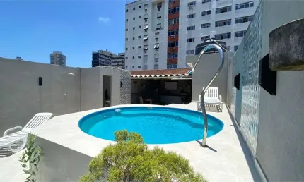 Casa com 3 quartos à venda na Rua Vahia de Abreu, Boqueirão, Santos
