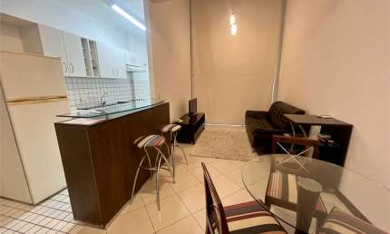 Apartamento com 1 quartos à venda ou para locação em Gonzaga - SP