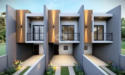 SOBRADO Geminado EM CONSTRUÇÃO com 3 quartos no Vila Nova
