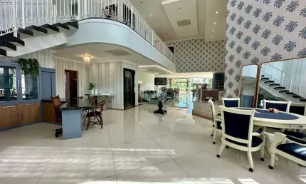 Casa/sobrado alto padrão condomínio bosques de atlântida 05 suítes em atlântida