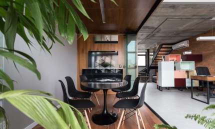 A sala que faz das suas horas de trabalho também um lazer