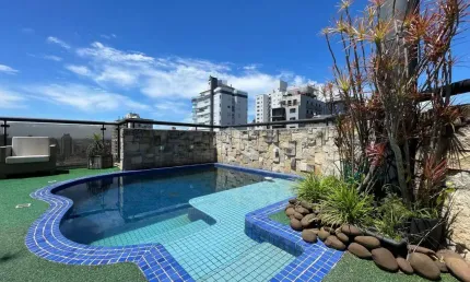Vendo cobertura duplex com 3 quartos, piscina, 4 vagas de garagem no bela vista
