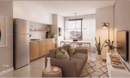 Apartamento com 71,16m² privativos,  02 dormitórios, sendo 01 suíte