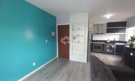Apartamento com 02 quartos/dormitórios no bairro Serraria, em São José- SC