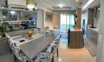 Apartamento com 2 quartos/dormitórios no bairro Praia João Rosa, em Biguaçu- SC