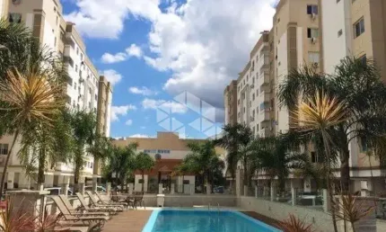 Apartamento com 1 quarto/dormitório no bairro Fazenda Santo Antônio, em São José- SC