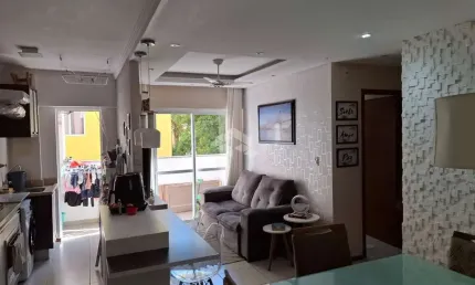 Apartamento com 2 quartos/dormitórios no bairro real parque, em são josé- sc