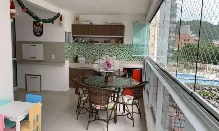Apartamento de 03 suites - praia de palmas - governador celso ramos sc