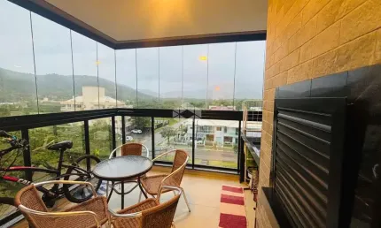 Apartamento mobiliado com 2 quartos em palmas - governador celso ramos
