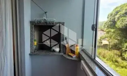 Apartamento com 2 quartos/dormitórios no bairro ponte do imaruim, em palhoça - sc