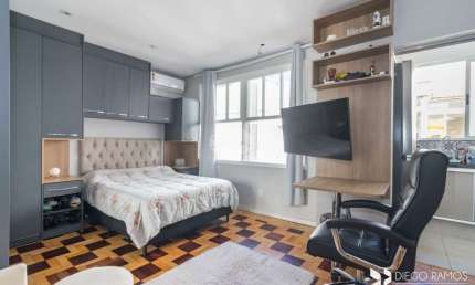 Apartamento com 1 quarto à venda na Rua Celeste Gobbato, 226, Praia de Belas, Porto Alegre