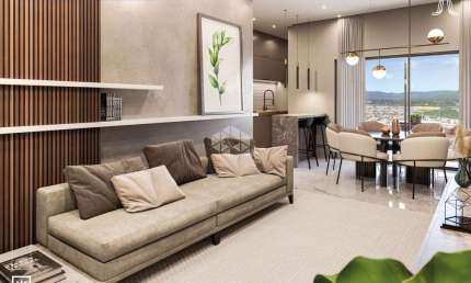 Apartamento com dois quartos no  Perequê Porto Belo SC