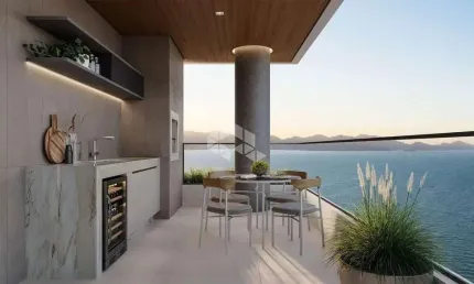 Apartamento com quatro dormitórios no Pereque Porto Belo SC