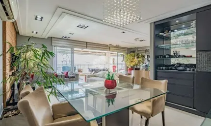 Apartamento á venda Alto Padrão na Vila Romana com 206 m², 04 dormitórios, 03 suítes, 03 vagas de garagem!