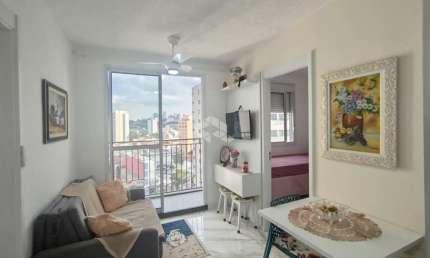 Studio 35 mts TOTALMENTE MOBILIADO, 2 dormitorios, sem vaga, lazer completo