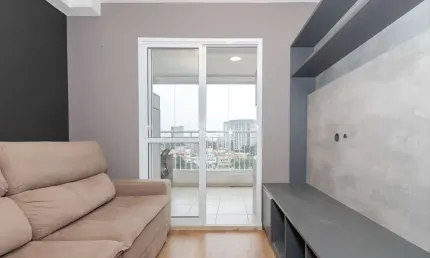 Studio SEMI MOBILIADO, 37 mts, lazer completo, 1 vaga, OPORTUNIDADE, Campo Belo