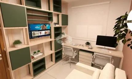 Apartamento à venda com 02 dormitórios novos, no bairro Camobi em Santa Maria. Financiável Minha Casa Minha Vida.