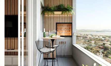 Apartamento à venda na planta, com 02 dormitórios e suíte no bairro Nossa Senhora do Rosário em Santa Maria, RS.