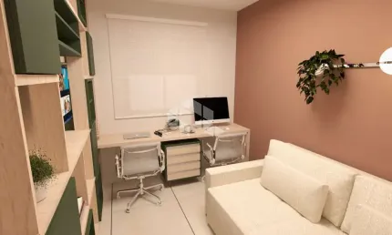 Apartamento à venda com 01 dormitório novos, no bairro Camobi em Santa Maria. Financiável Minha Casa Minha Vida.