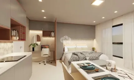 Apartamento com 01 dormitório à venda na planta no bairro camobi em santa maria, rs.