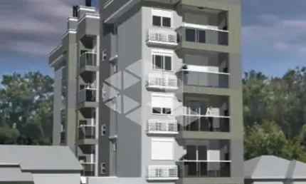 Apartamento em Construção de 1 quarto com garagem à venda em Camobi Santa Maria