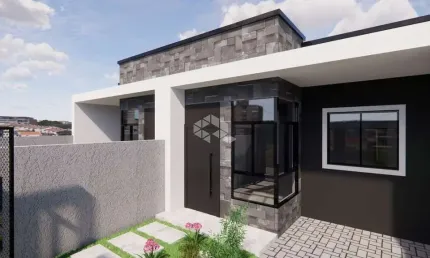 Casa em construção  à venda de 2 quartos no residencial galápagos em santa maria - rs