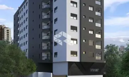 APARTAMENTO 2 DORMITÓRIOS COM GARAGEM  NO CENTRO DE SANTA MARIA
