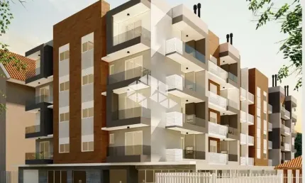 Apartamento de 01 dormitório com sacada e churrasqueira na planta  à venda em Camobi Santa Maria