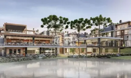 A venda apartamento de 2 suítes, mais lavabo, localizado no Residencial Veneto em Gramado.