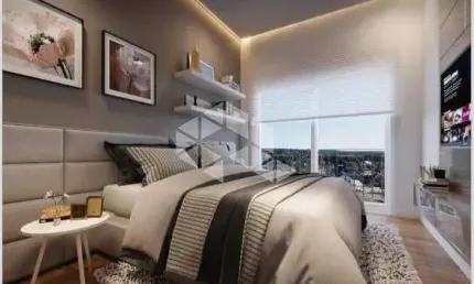 A venda apartamento de 1 dormitório sendo uma suíte, localizado no Residencial Winter Garden, em Canela.