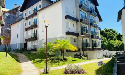 Apartamento aconchegante de 65m² - 2 dormitórios, 1 suíte, em gramado.