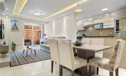 Apartamento Novo e Finamente Mobiliado  com  2 Dormitórios - Pronto para Morar!