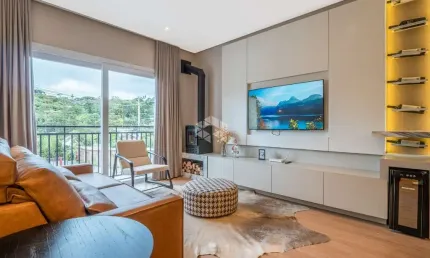 Apartamento com 02 dormitórios no Residencial Excensse em Gramado - RS