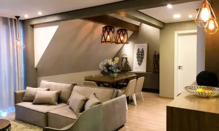 A venda cobertura de 3 suítes localizado no Residencial Lar da Serra em Gramado.