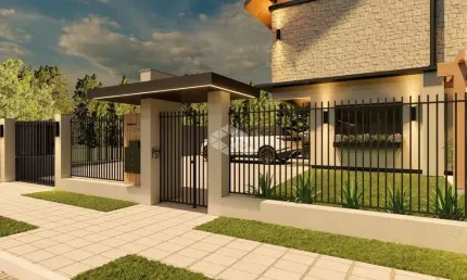 Casa geminada com 2 suítes mais lavabo próximo ao centro de canela