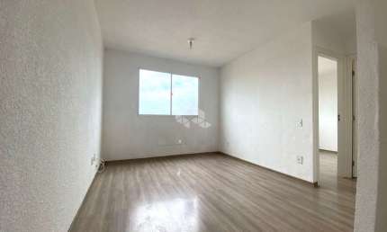 Apartamento com 2 dormitórios, sala, cozinha, 1 banheiro e 1 vaga de garagem rotativa