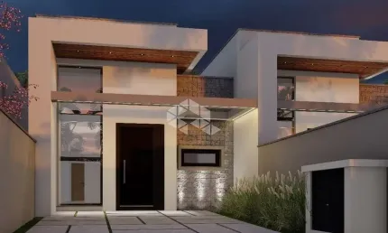 Casa térrea conceito aberto 3 dormitórios/ 1 suíte / 2 vagas