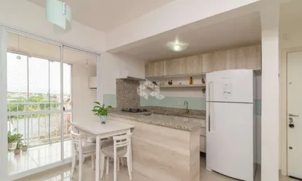 Apartamento de 2 quartos com vaga de garagem e sacada no bairro fatima