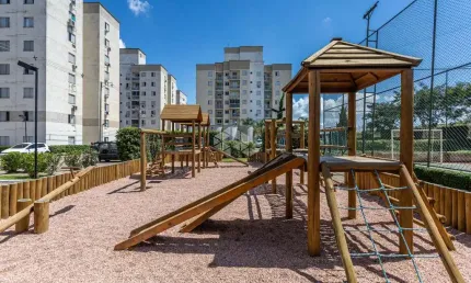 Apartamento  2 dormitórios sacada com vista/vaga de garagem/ infra condominial/elevador/ piscina/Igara - Canoas. Aceita financiamento e FGTS