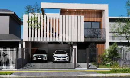 Casa em construção, 3 dormitórios, 3 suítes, 2 vagas cobertas, no Bairro Igara, na cidade de Canoas. Aceita Financiamento Bancário.