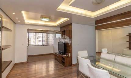 Apartamento no Centro de Canoas, semi-mobiliado com 3 dormitórios, sendo 1 suíte, sacada com churrasqueira,. Aceita Financiameto e FGTS