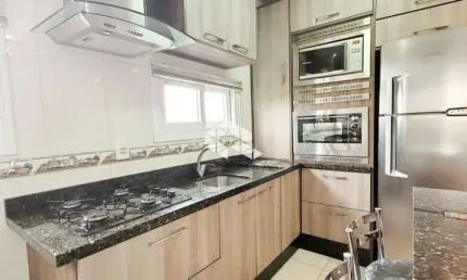 Apartamento 1 Dormitório, Centro / Canoas, sacada churrasqueira, vaga coberta. mobiliado com eletros. Aceita financiamento e FGTS
