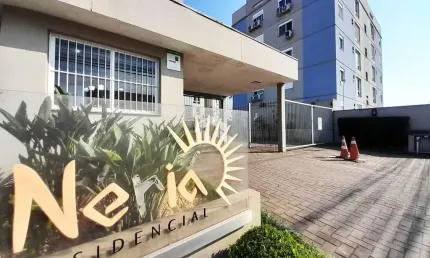 Apartamento mobiliado, 2 dormiórios, vaga de garagem escriturada, no bairro Estância Velha, na cidade de Canoas. Aceita Financiamento Bancáio e FGTS.