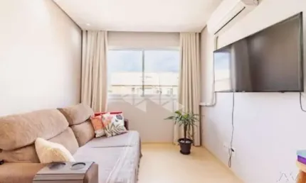 Apartamento semimobiliado de 2 dormitórios com vaga de garagem no Moradas Clube Canoas, aceita financiamento e FGTS