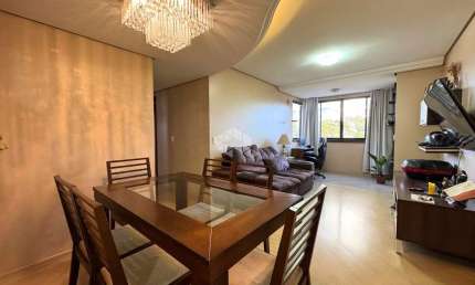 Apartamento semi mobiliado com 2 dormitórios no centro de Esteio, churrasqueira, vaga de garagem dupla, aceita Financiamento Bancário e FGTS.