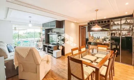 Apartamento 3 dormitórios, 1 suíte, churrasqueira, semimobiliado, nossa senhora das graças/canoas. próximo parkshopping. aceita financiamento/fgts.