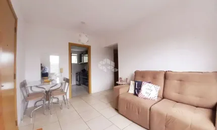 Apartamento de 2 dormitórios,mobiliado,vaga coberta,piscina,quiosque,salão de festas,próximo da Feevale,bairro Vila Nova,Novo Hamburgo.