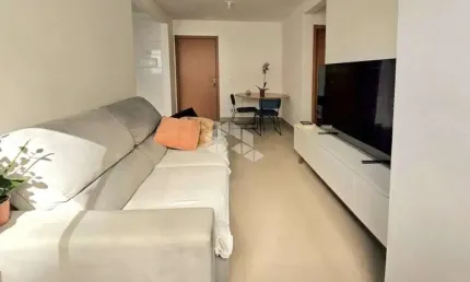 Apartamento 2 dormitórios, churrasqueira, cozinha americana, 1 vaga, Bairro Vila Rosa em Novo Hamburgo. Aceita financiamento